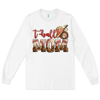White t ball mom Long Sleeve Tee - AdoDesignShop