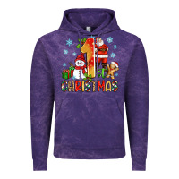 Cloud Purple 1st christmas santa and snowman Vintage Hoodie - Zillion Design Studio