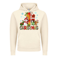 Vintage Artic 1st christmas santa and snowman Vintage Hoodie - Zillion Design Studio