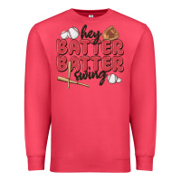 Cardinal hey batter batter swing Premium Sweatshirt - MaliasSmallBusiness