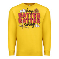 Lemon hey batter batter swing Premium Sweatshirt - MaliasSmallBusiness