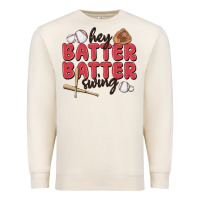 Sandshell hey batter batter swing Premium Sweatshirt - MaliasSmallBusiness