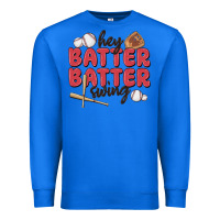 True Royal hey batter batter swing Premium Sweatshirt - MaliasSmallBusiness
