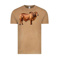 Vintage Camel brahman bull Vintage Tee - RanaPortraitStore