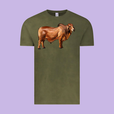 Brahman Bull Vintage Tee Designed By Ranaportraitstore