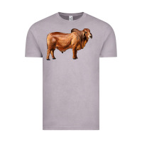 Vintage Zinc brahman bull Vintage Tee - RanaPortraitStore