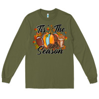 Army Green tis is season Long Sleeve Tee - RacoonDesign