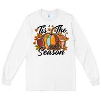 White tis is season Long Sleeve Tee - RacoonDesign