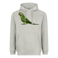 Moon Dust Ring Necked Parakeet Heavyweight Hoodie - LillyAllenDesigns