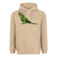 Mushroom Ring Necked Parakeet Heavyweight Hoodie - LillyAllenDesigns