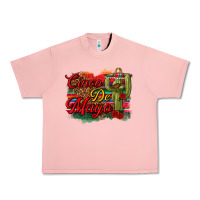 Salmon Cinco de Mayo Cactus Urban Heavy Tee - texasbilliewilder