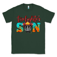 Sports Green firefighter son boy Classic Tee - HRA Design Shop