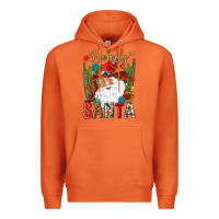 Carrot Howdy Santa Premium Hoodie - NancyCooperArtShop