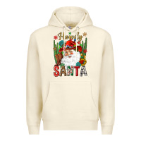 Sandshell Howdy Santa Premium Hoodie - NancyCooperArtShop