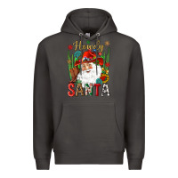 Smoke Howdy Santa Premium Hoodie - NancyCooperArtShop