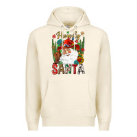 Tofu Howdy Santa Premium Hoodie - NancyCooperArtShop