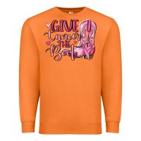 Carrot give cancer the boot Premium Sweatshirt - MaliasSmallBusiness