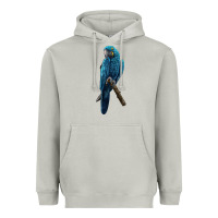 Moon Dust Hyacinth Macaw Heavyweight Hoodie - LillyAllenDesigns