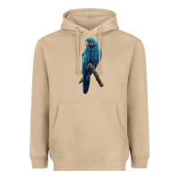Mushroom Hyacinth Macaw Heavyweight Hoodie - LillyAllenDesigns