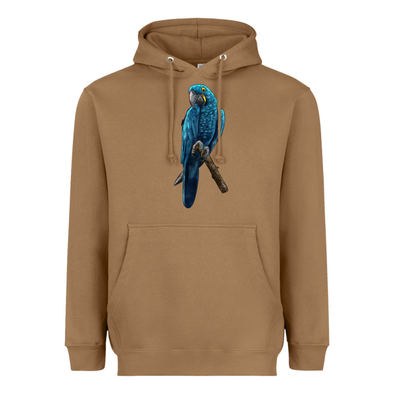 Hyacinth Macaw Heavyweight Hoodie by LillyAllenDesigns | Teevron