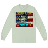 Matcha fishing dad like a regular but cooler Long Sleeve Tee - HRA Design Shop