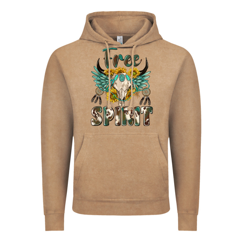 Western Boho Free Spirit Vintage Hoodie by texasbilliewilder | Teevron