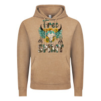 Vintage Coffee western boho free spirit Vintage Hoodie - texasbilliewilder