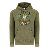 Vintage Olive western boho free spirit Vintage Hoodie - texasbilliewilder