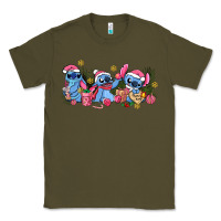 Army Green pink christmas stitch and gifts Classic Tee - AdoDesignShop