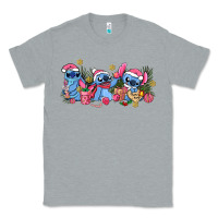 Heather Grey pink christmas stitch and gifts Classic Tee - AdoDesignShop