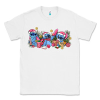 White pink christmas stitch and gifts Classic Tee - AdoDesignShop