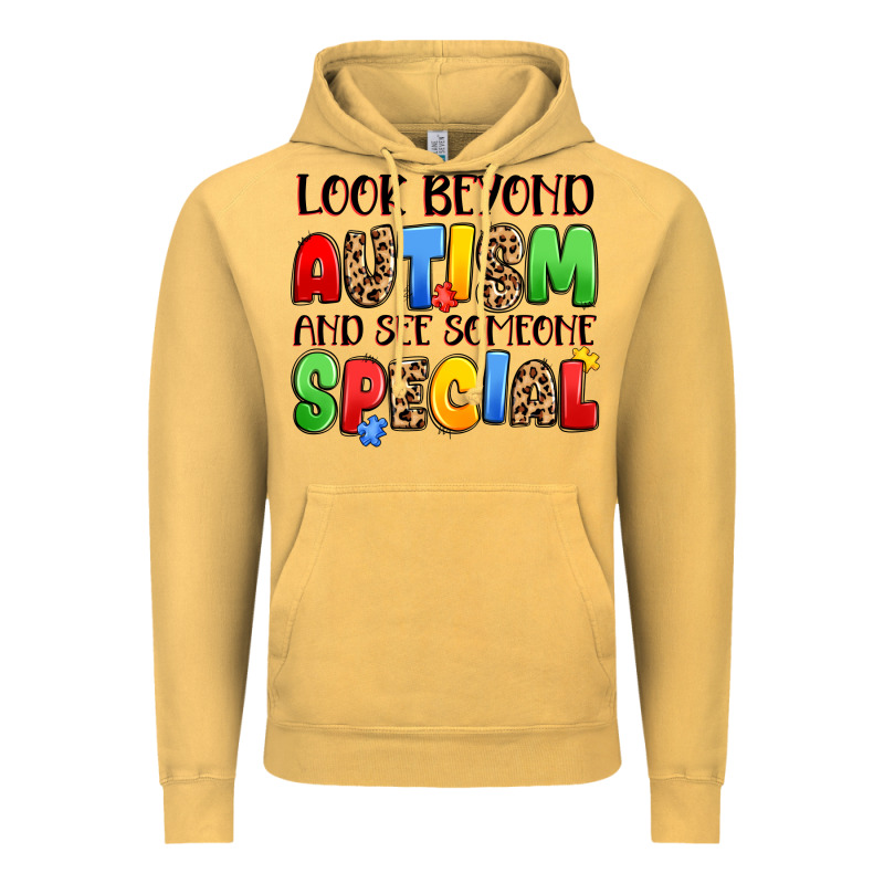 Look Beyond Autism And See Someone Special Vintage Hoodie by JahusDesignShop | Teevron
