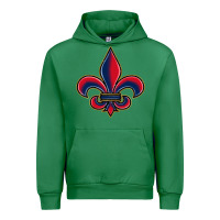 Emerald louisiana fleur de lis Urban Hoodie - BarkalooDesign