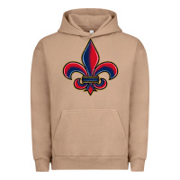 Pigment Burro louisiana fleur de lis Urban Hoodie - BarkalooDesign