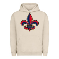 Pigment French Oak louisiana fleur de lis Urban Hoodie - BarkalooDesign