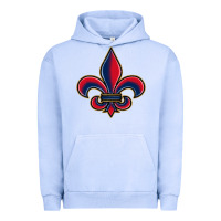 Pigment Grape Ice louisiana fleur de lis Urban Hoodie - BarkalooDesign