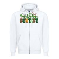 White st patricks day one lucky dentist Zipper Hoodie - AdoDesignShop
