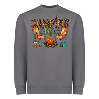 Storm camping life Heavyweight Sweatshirt - texasbilliewilder