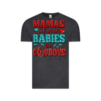 Vintage Black mamas let your babies be cowboys Vintage Tee - texasbilliewilder