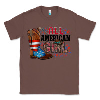 Chestnut all american girl Classic Tee - RacoonDesign
