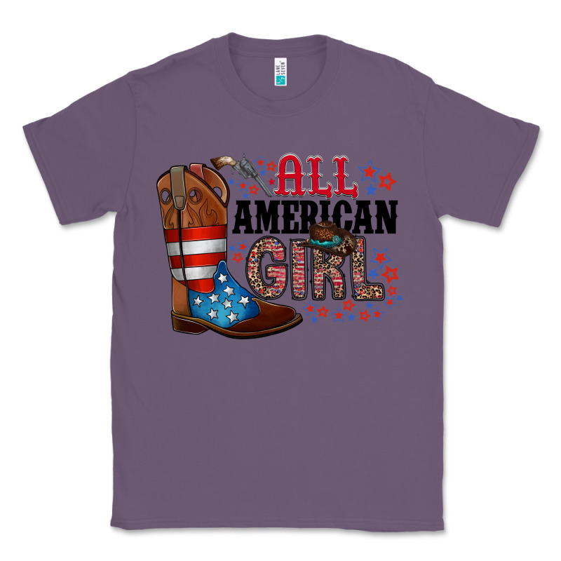 All American Girl Classic Tee by RacoonDesign | Teevron