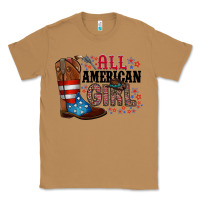 Toasted Coconut all american girl Classic Tee - RacoonDesign