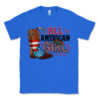 True Royal all american girl Classic Tee - RacoonDesign