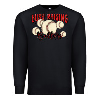 Black busy raising ballers Premium Sweatshirt - MaliasSmallBusiness