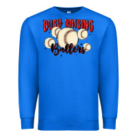 True Royal busy raising ballers Premium Sweatshirt - MaliasSmallBusiness