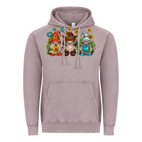 Vintage Zinc western gnomies Vintage Hoodie - texasbilliewilder