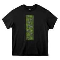 Black zebra Heavy Core Tee - LillyAllenDesigns