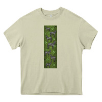 Mossy zebra Heavy Core Tee - LillyAllenDesigns