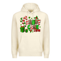 Sandshell Candy Cane Crew Premium Hoodie - MaliasSmallBusiness