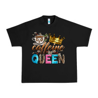 Black caffeine queen Urban Heavy Tee - Zillion Design Studio